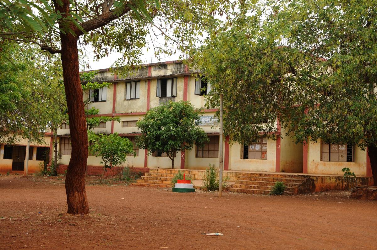 The Government Junior College at Marpally in Telangana’s Vikarabad district where Nagaraju and Ashrin studied. 