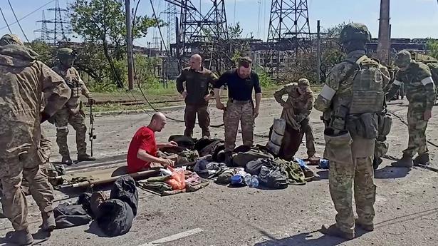 Russia says 959 Ukrainian soldiers surrendered at Azovstal so far