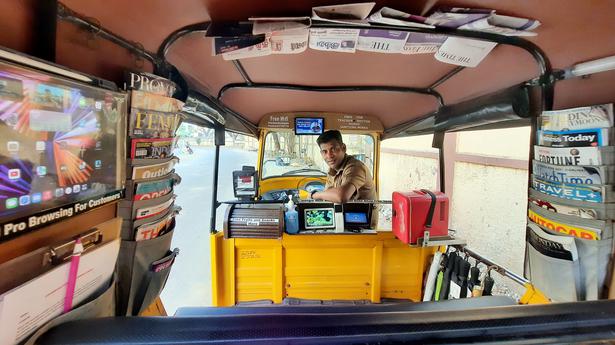 This tech-savvy auto driver from Chennai just got back from the Dubai Expo with ideas for his auto. He also subscribes to 40 magazines every month