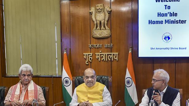 Home Minister Amit Shah reviews Jammu and Kashmir situation at high-level meeting