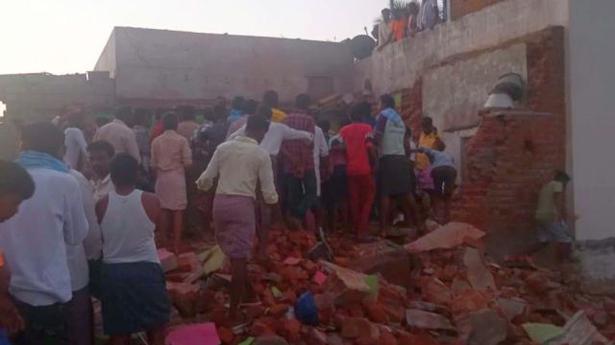 Four of a family die in house collapse following cylinder blast in A.P.