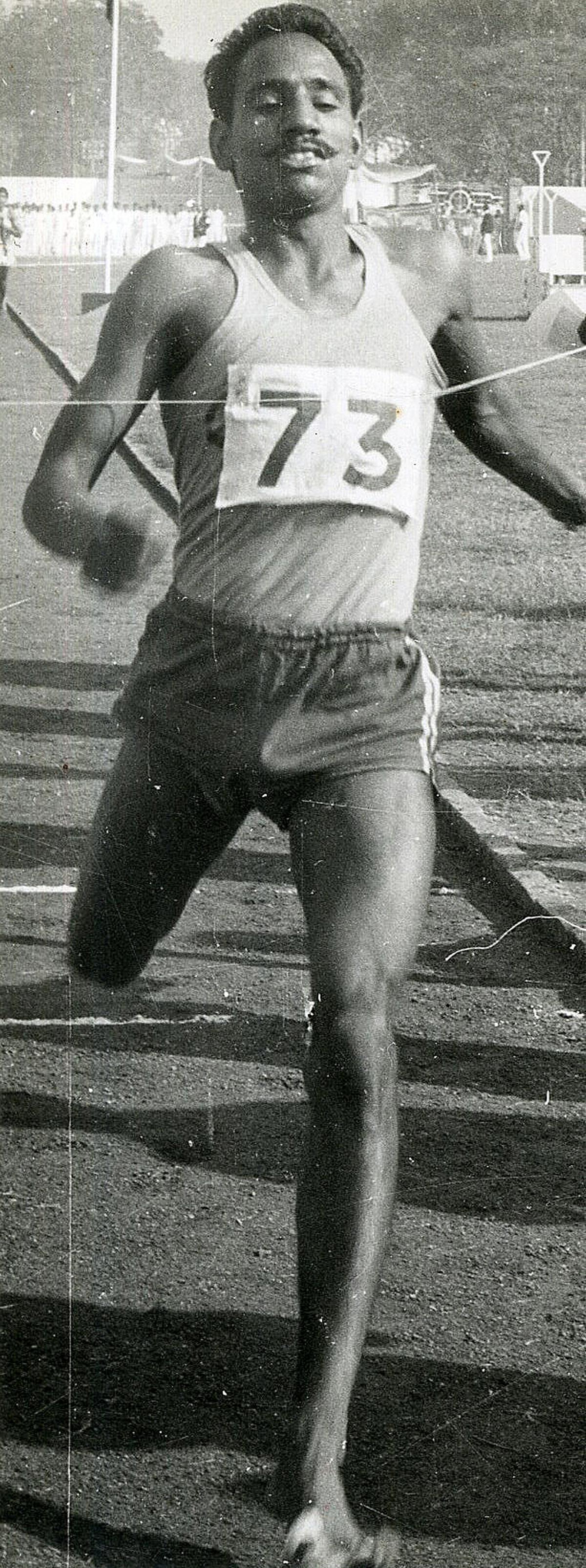 Hari Chand at the Bangkok Games in 1978.