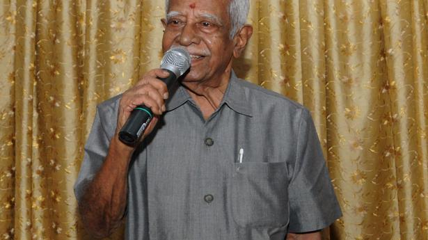Sabanayagam, the man who protected Madras Checks, hits a century