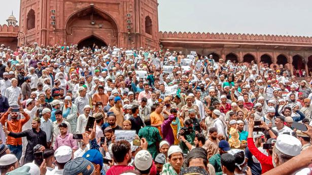 Case registered against Jama Masjid protesters