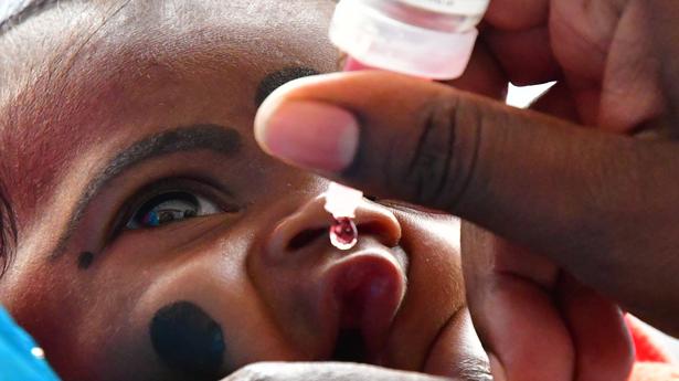 Pulse polio immunisation camp covers 1.35 lakh children in Tirunelveli