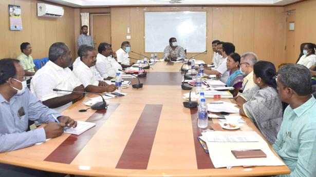 Consultation on development funds held in Dharmapuri