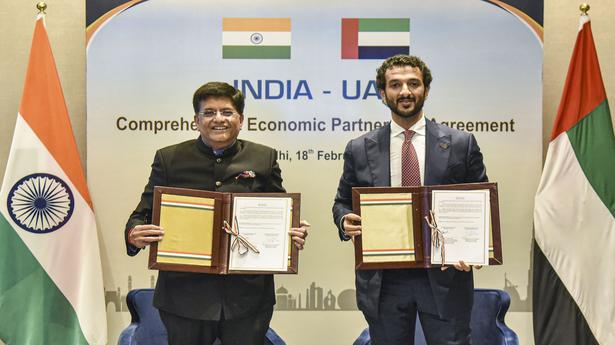 India, UAE sign free trade agreement to boost economic ties