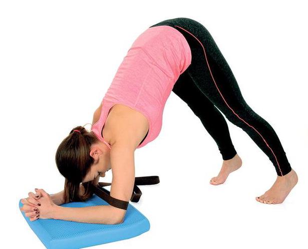 Yoga for arms and forearm strength - 4. Ardh Adhomukha Savasana (Dolphin pose)