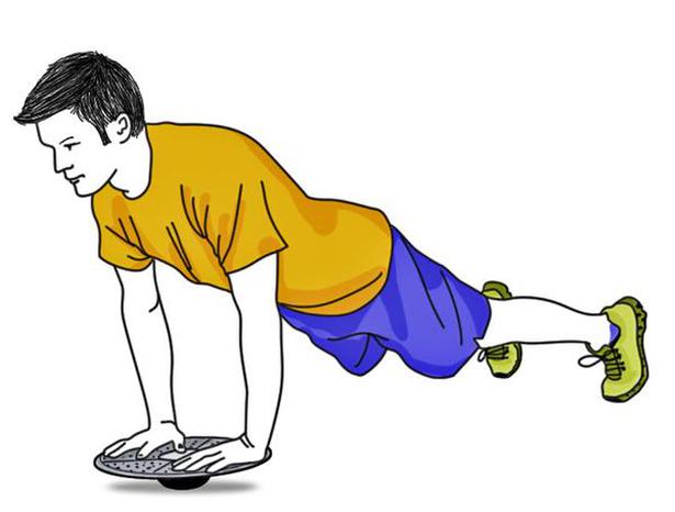 How to use the balance board to improve stability