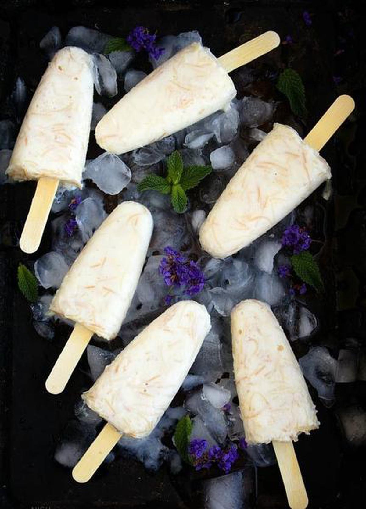 Vermicelli popsicles by Rose Mary George