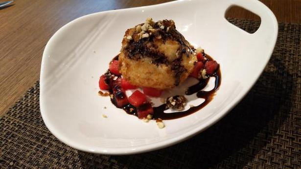 Fried ice cream at The Gourmet House