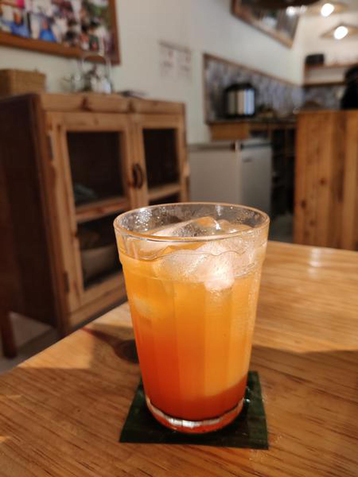 Ice Sumac berry at Dweller’s tea cafe in Imphal