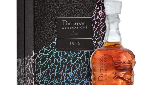 The Dictador x Lalique limited edition offers just 300 bottles