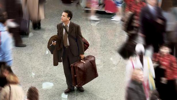 Tom Hanks in a still from the film ‘Terminal’