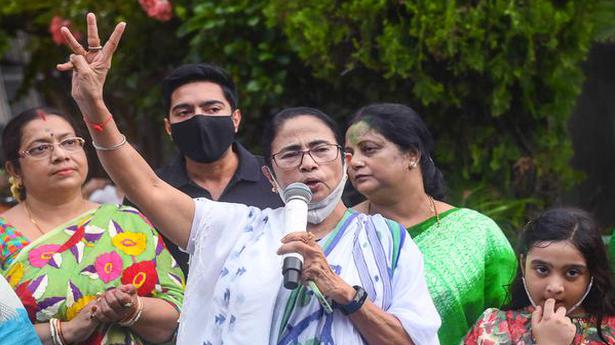 National News: West Bengal bypolls | Mamata Banerjee wins Bhabanipur bypoll with record margin of over 58,000 votes