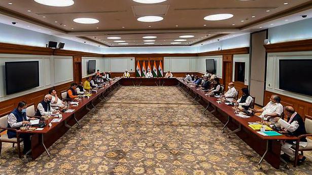 Government committed to the democratic process for completion of delimitation exercise: Modi tells J&K leaders