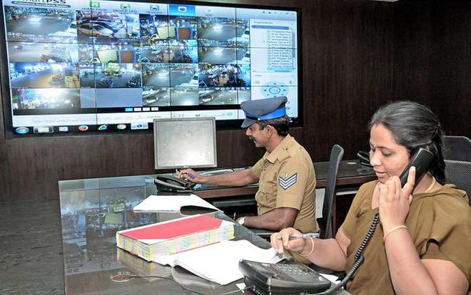 Image result for Surveillance cameras linked to control room trichy
