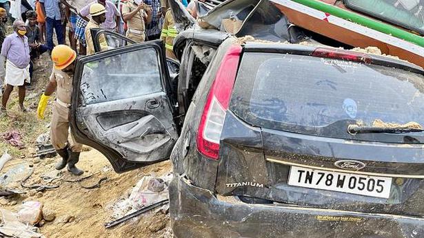 Three of family killed in accident near Tiruppur