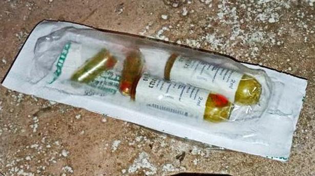 Used syringes, vials found at Nehru Stadium