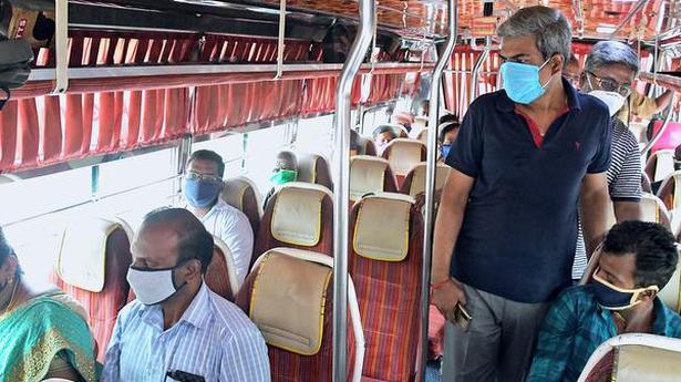 Crackdown on passengers not wearing masks