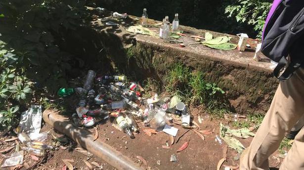 Over 1.5 tonnes of waste cleared from wooded area near Coonoor