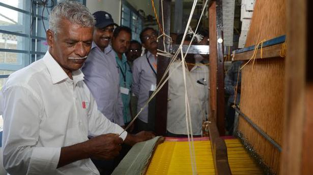 Lockdown brings down work, earnings for handloom weavers in Coimbatore