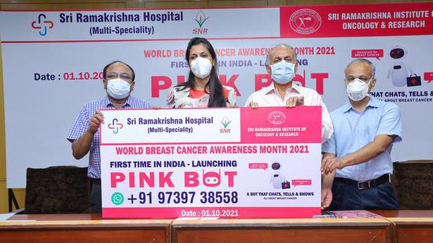 Sri Ramakrishna Hospital introduces chatbot for breast cancer awareness