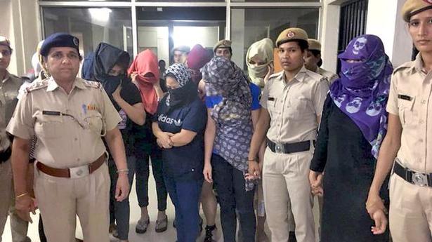 Sex Rackets Busted 22 People Arrested The Hindu 