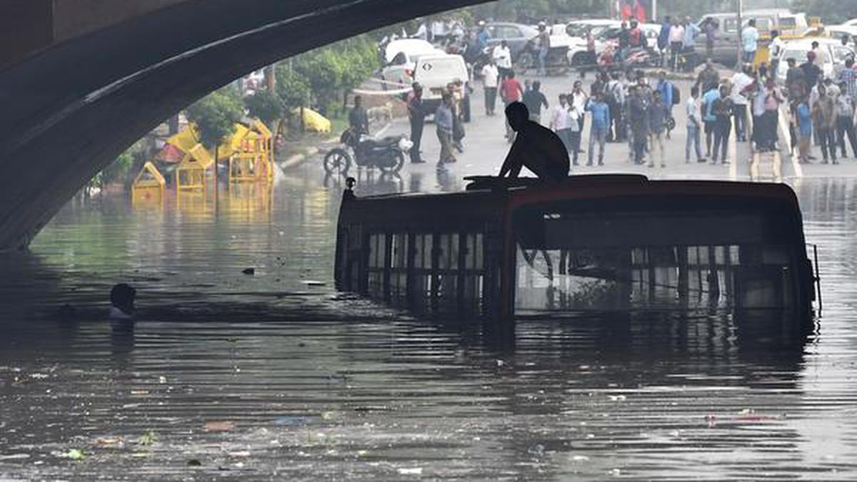 This monsoon, more rain pain for Delhi - The Hindu
