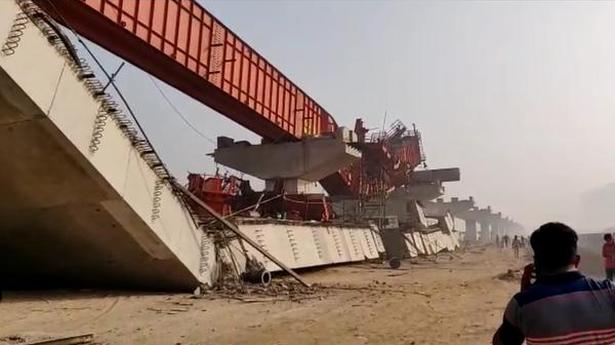 Portion of under-construction elevated road on Dwarka Expressway collapses