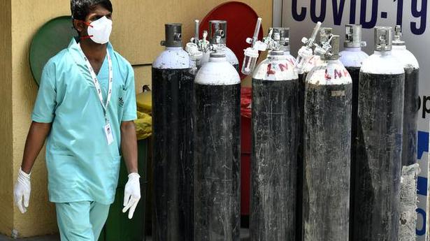 DRDO hands over 75 oxygen cylinders to Delhi govt