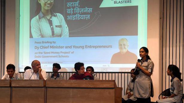 Delhi launches &amp;#39;Business Blasters&amp;#39; programme in all govt schools to encourage entrepreneurship - The Hindu