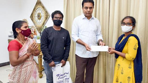 KTR pays fee of medical student