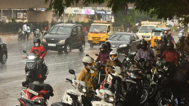 Hyderabad sees brief spell of rainfall