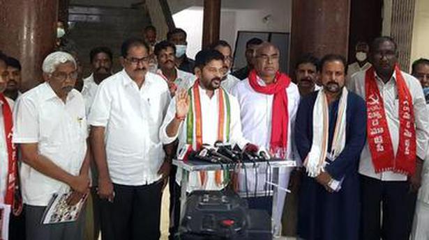 Congress-led Opposition parties join hands to fight against Central, State govts.