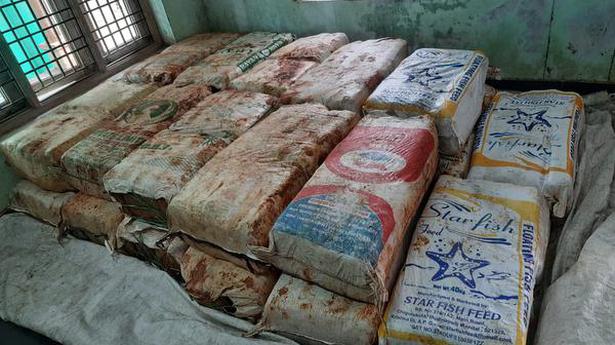 1,005 kg ganja worth ₹2 crore seized