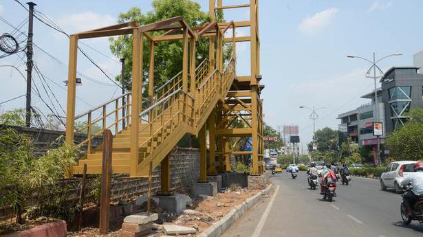 Foot over-bridges in city to take longer