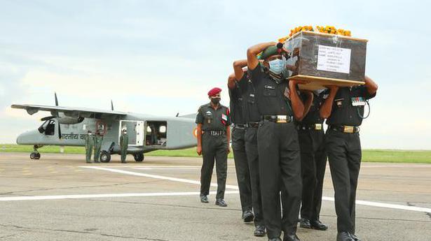 Homage paid to slain soldier