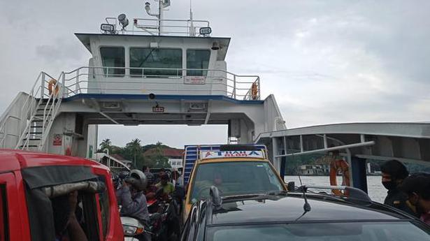 Ro-ro ferry stalls as engine develops snag