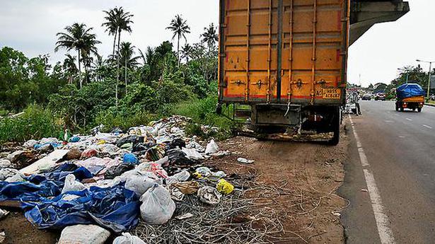 SLMC raps Kalamassery municipality in Ernakulam for waste dumping in private land
