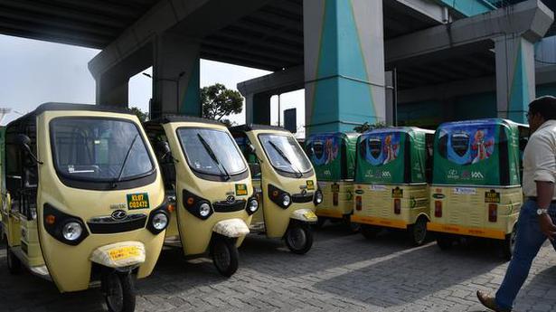 100 e-autos to operate from Kochi metro stations from November 1