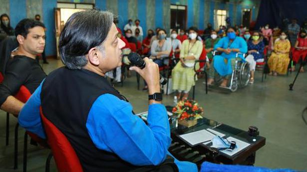 Shashi Tharoor for bigger role for youth in decision-making