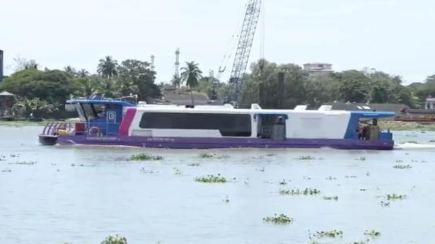 First Water Metro ferry handed over to KMRL