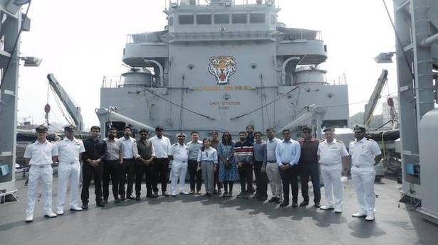 IAS trainees visit Southern Naval Command