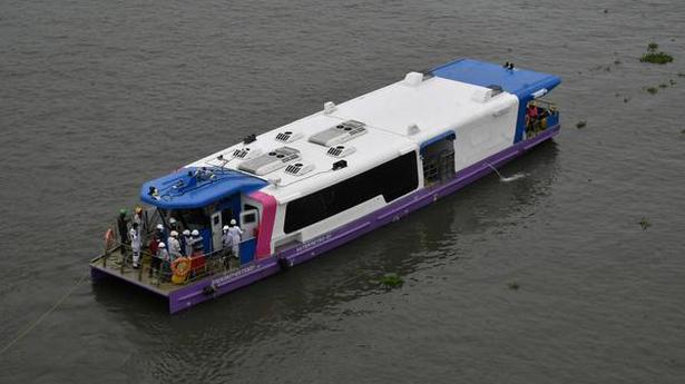 Water Metro ferries to be rolled out in April 2022