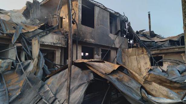 Fire destroys two factories in Kochi’s Edayar industrial development area