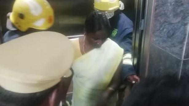 Two get stuck inside lift at Collectorate