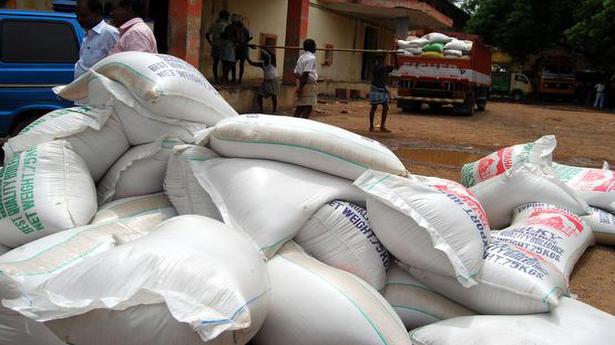 Three tonnes of ration rice seized in Madurai, four booked