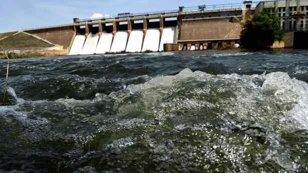 Water released from Vaigai dam