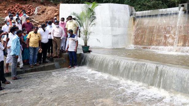 Artificial waterfall at Sirumalai to attract tourists soon: Collector